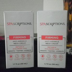 Spascriptions Firming Anti-Wrinkle Neck Cream Peptides & Hyaluronic Acid